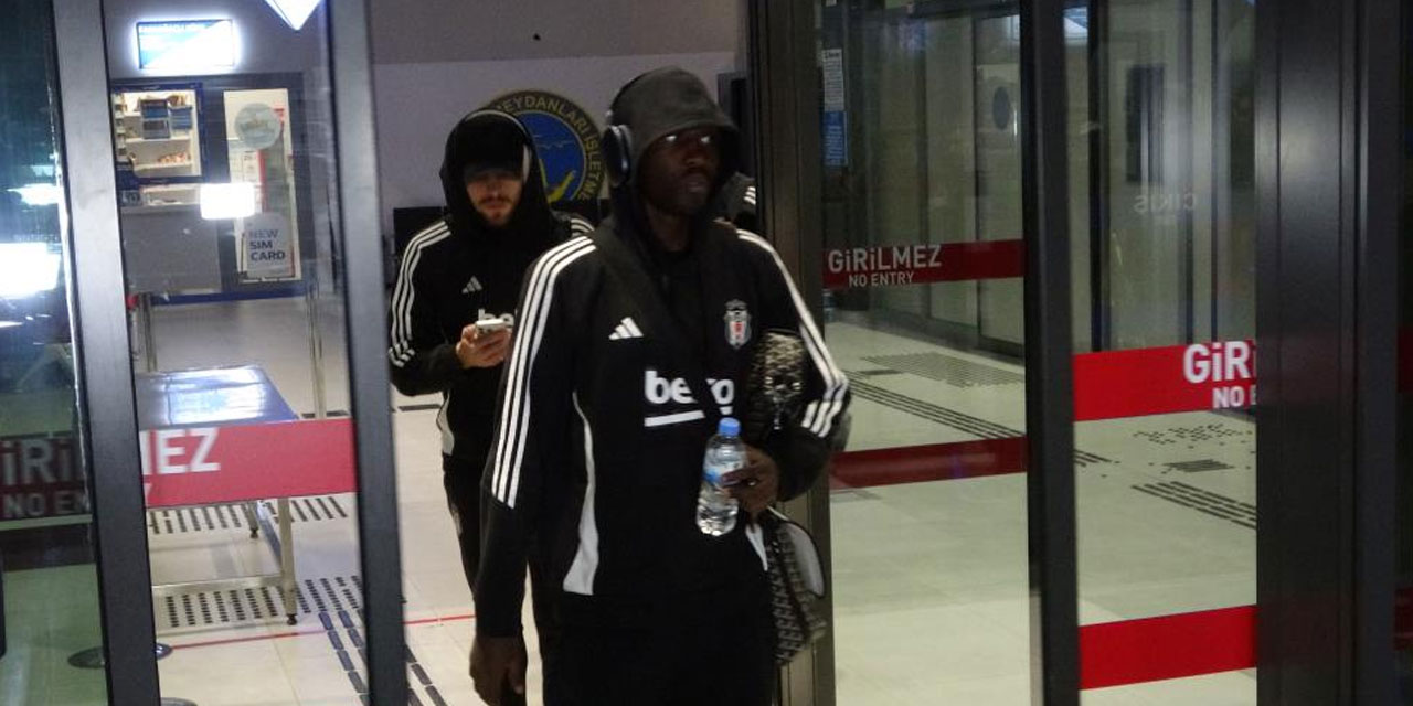 Beşiktaş, Trabzon'a geldi