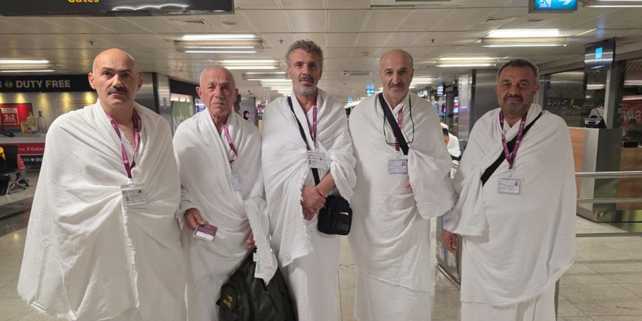 Şehit yakınları ve gaziler umreye gönderildi