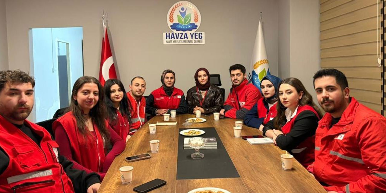 Havza'da Kızılay Gençlik Buluşması