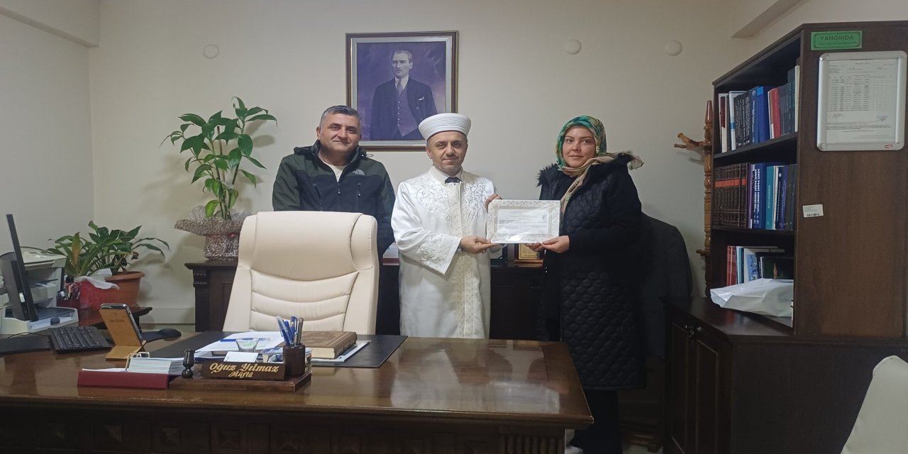 Moldavalı gelin Müslüman oldu