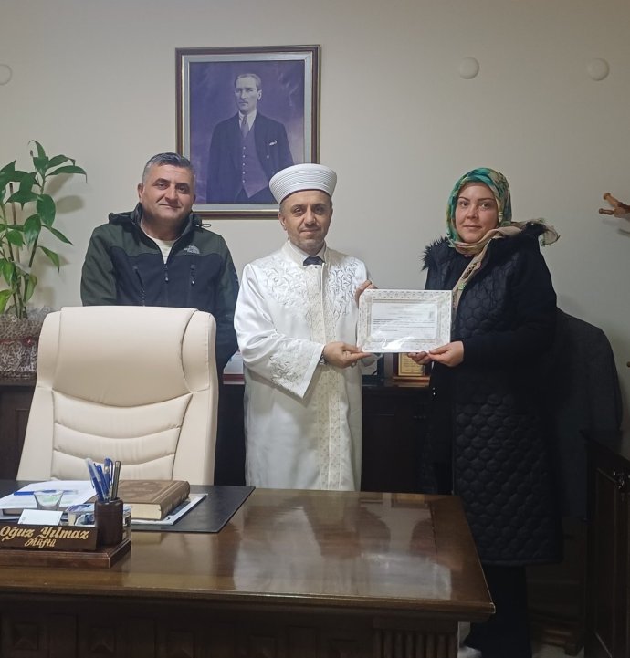 Moldavalı gelin Müslüman oldu