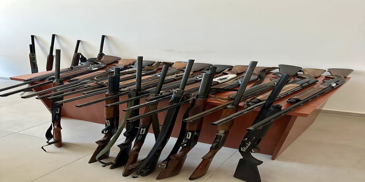 Bayburt’ta 25 av tüfeği ihale usulüyle satıldı