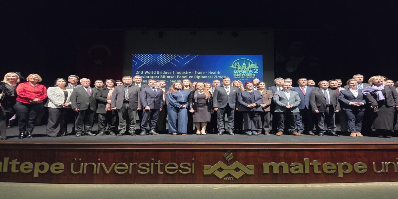 İstanbul Yeni Yüzyıl Üniversitesi'nden 2'nci World Bridges Zirvesi'nde küresel sağlık diplomasisi iş birliği