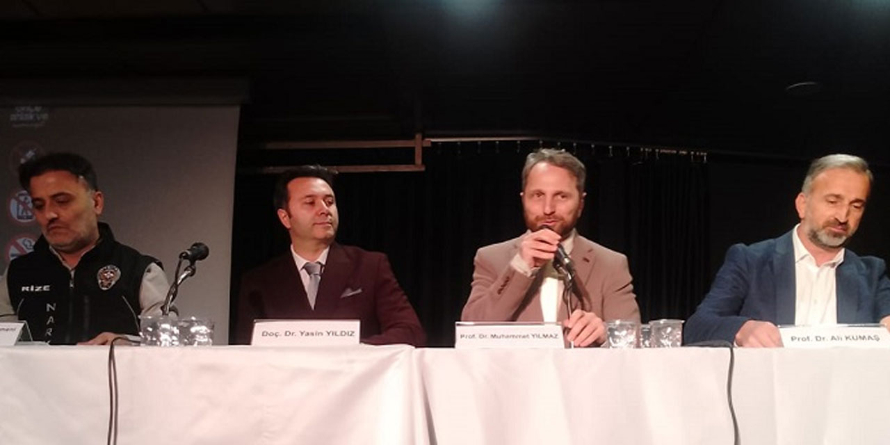 Rize'de "Bağımlılıkla Mücadele" Semineri düzenlendi