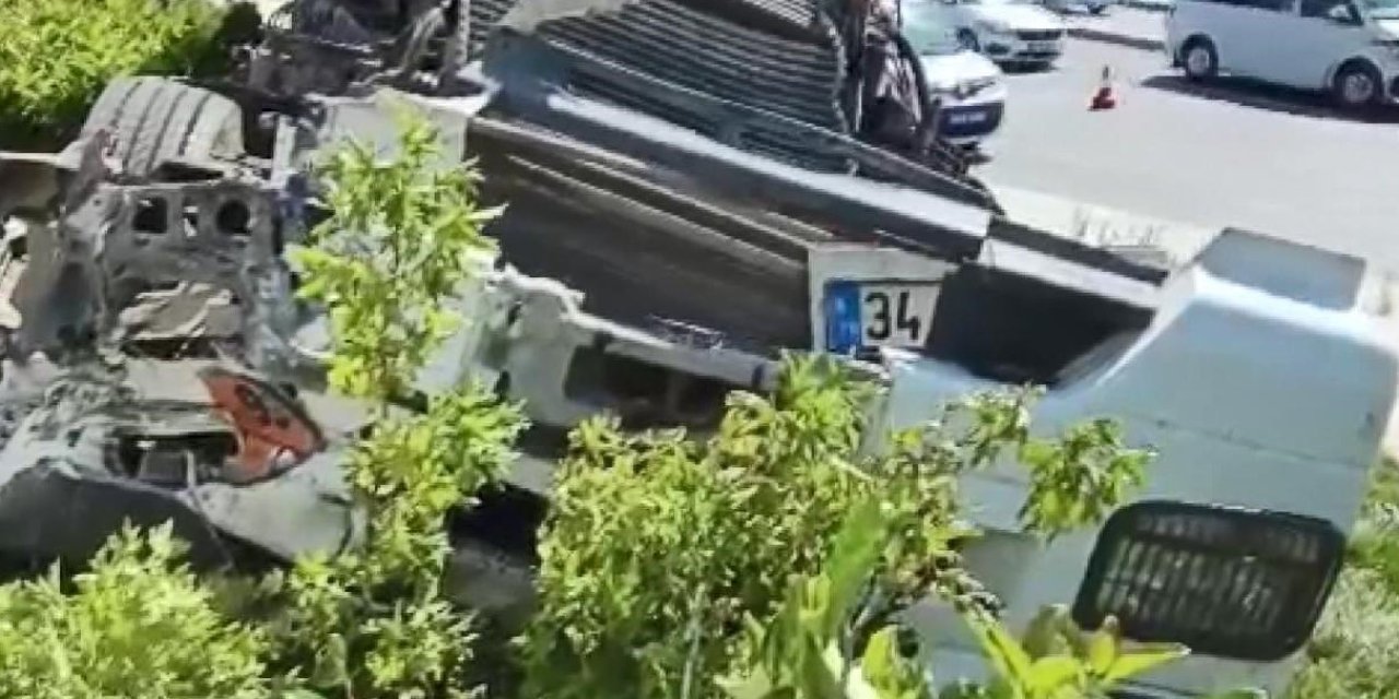 Arnavutköy'de Tanker Kazası: Facia Ucuz Atlatıldı