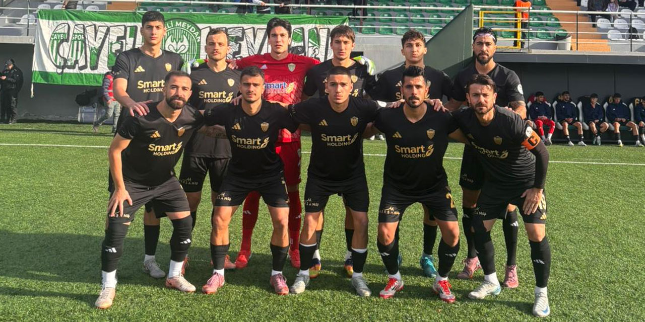 Çayelispor ilk devreye beraberlikle girdi