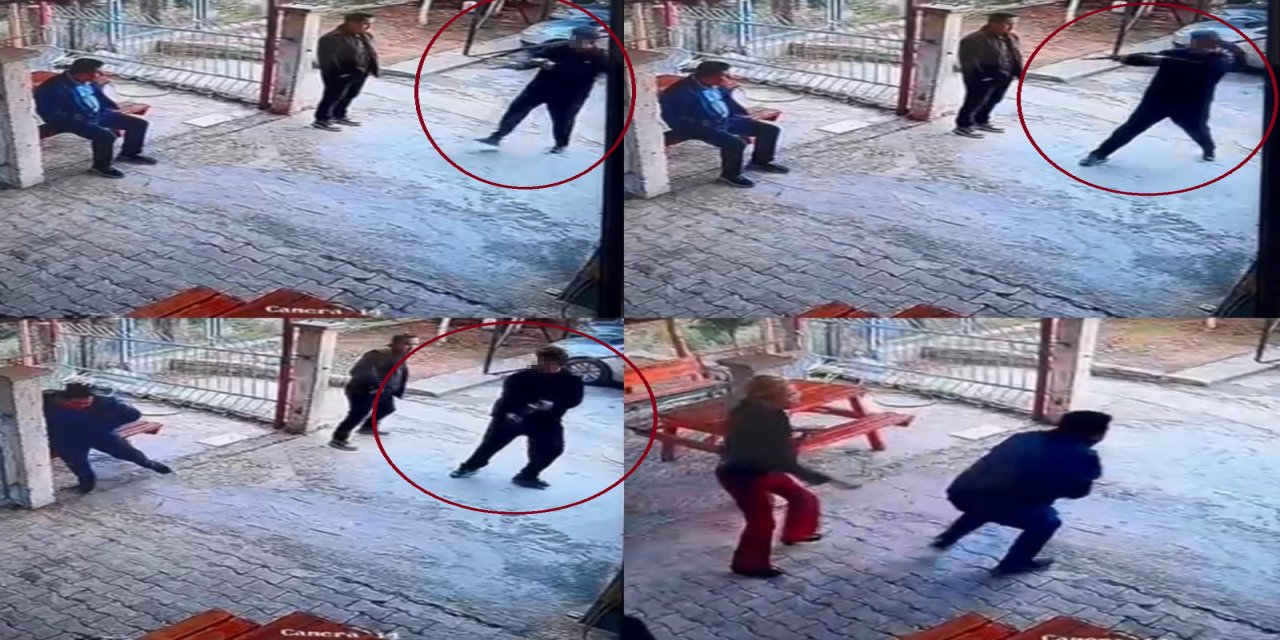 12 yaşındaki öğrenci okul müdürünü vurdu: O anlar kamerada