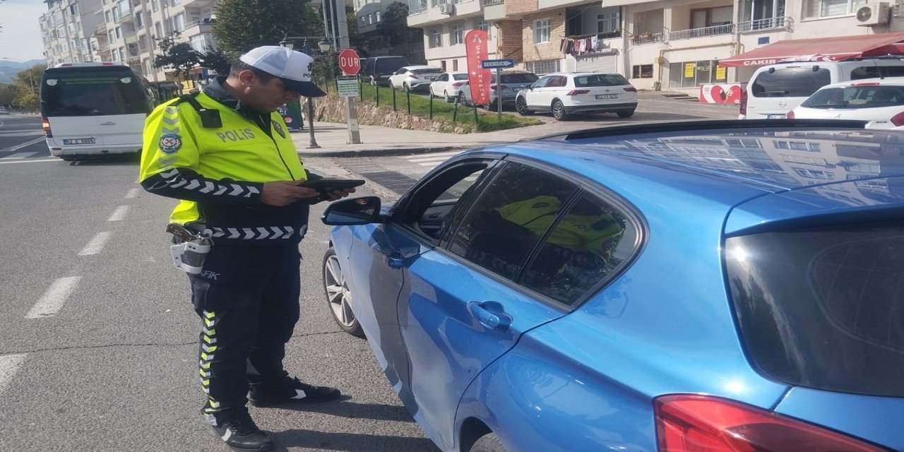 Ordu’da bir haftada 15 binden fazla araç ve sürücüsü denetlendi
