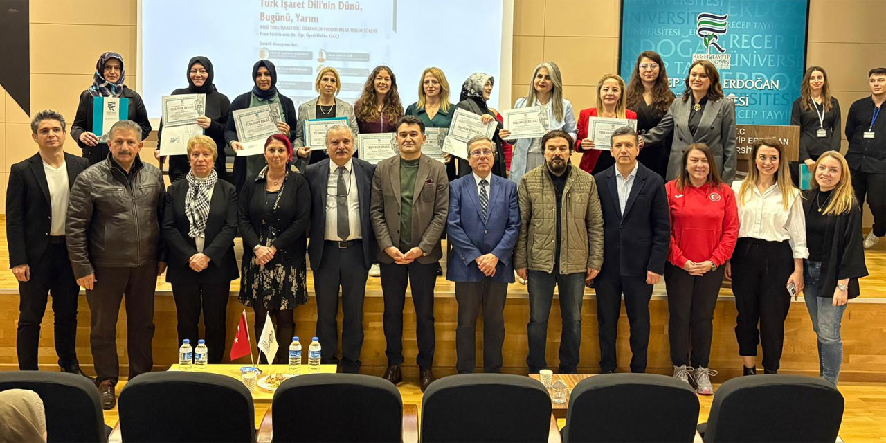 RTEÜ'de Türk İşaret Dili’nin Dünü, Bugünü, Yarını Eğitimi