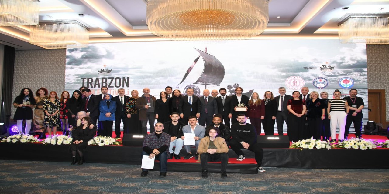 Trabzon Film Festivalinde Altın Taka ödülleri sahiplerini buldu