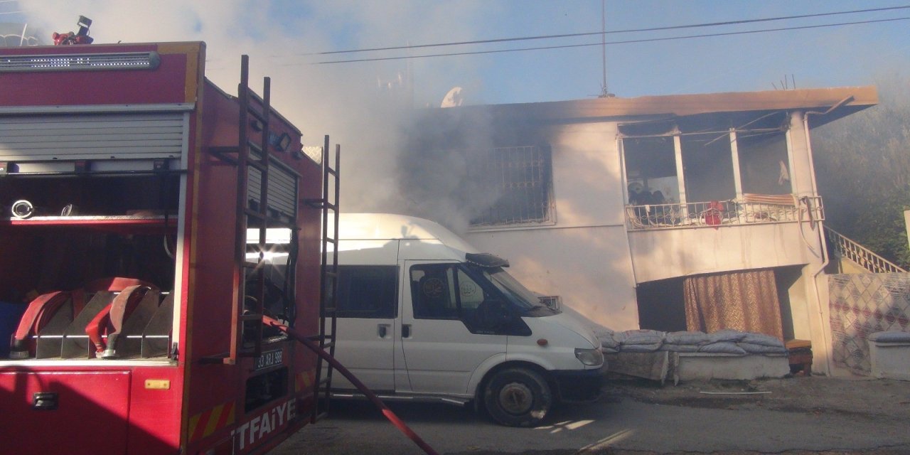 Mersin'de acı olay: Evde çıkan yangında 2 çocuk hayatını kaybetti