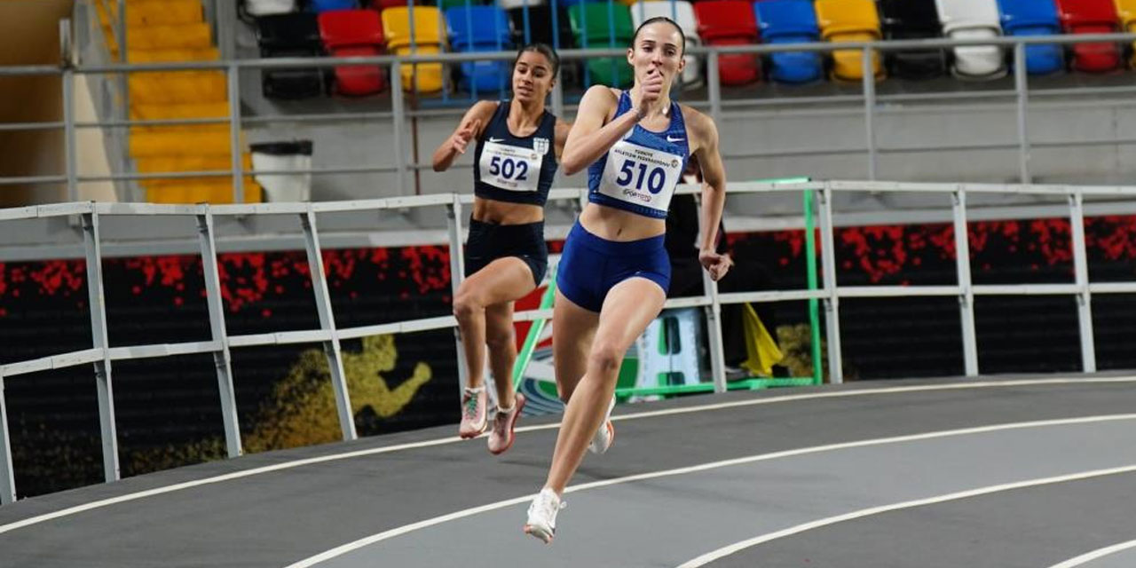 Eskişehirli atletten Türkiye rekoru