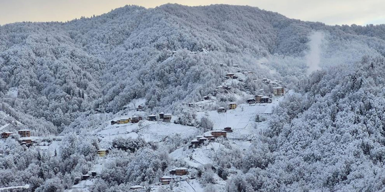 Rize’nin yüksek kesimlerinde kar kalınlığı 1 metreyi aştı