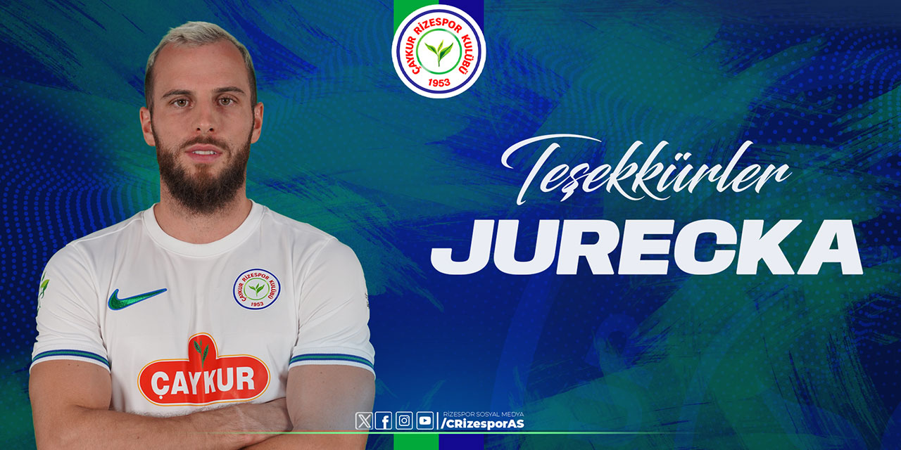 Çaykur Rizespor'dan Vaclav Jurecka ile Yollar Ayrıldı