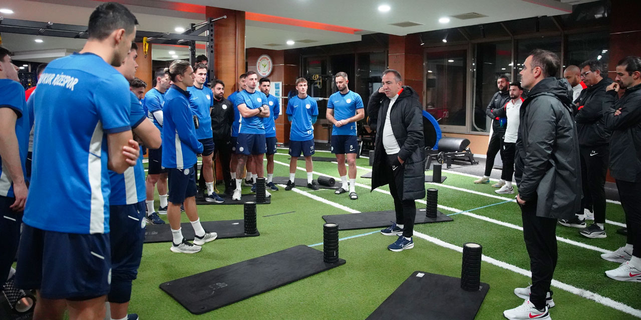 Çaykur Rizespor ikinci devre hazırlıklarına başladı
