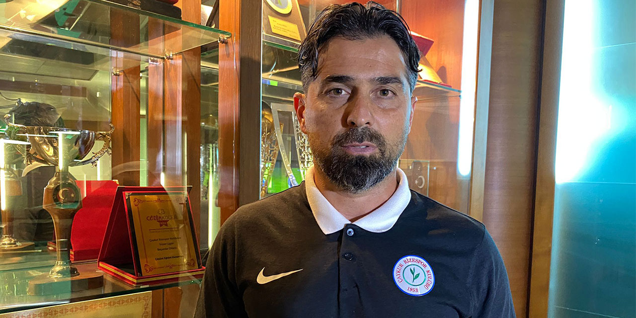 Çaykur Rizespor Teknik Direktörü Palut: Lige verilen arayı kampla değerlendireceğiz