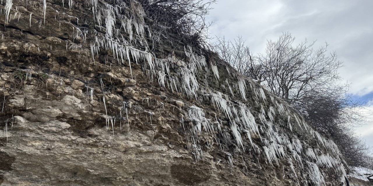 UNESCO kenti Safranbolu'da buzdan görsel şölen