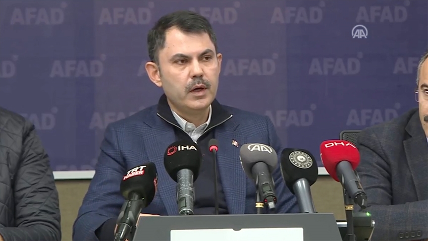 Bakan Kurum: 10 ilimizde eş zamanlı olarak Cumhuriyet tarihinin en büyük afet konut seferberliğini başlatacağız