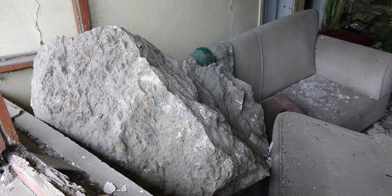 17 yıldır kaya düşmesi riski altındaki mahalleye ‘3 boyutlu' müdahale