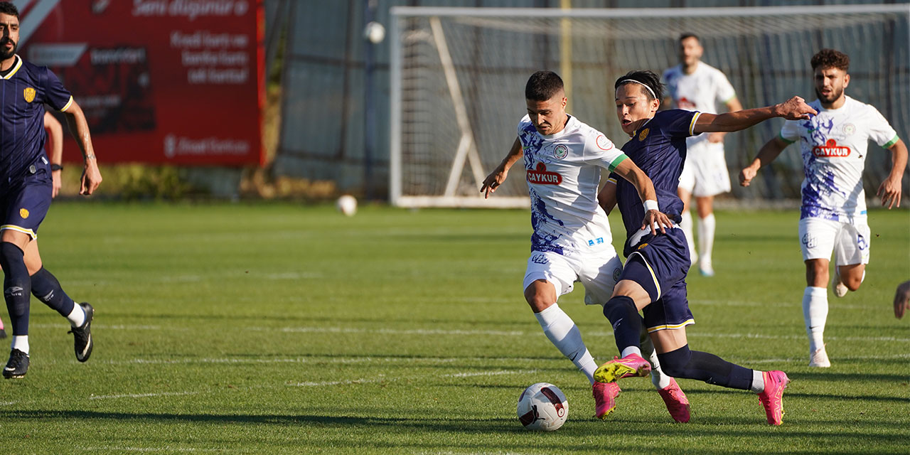 Çaykur Rizespor Hazırlık Maçında Ankaragücü'ne Kaybetti