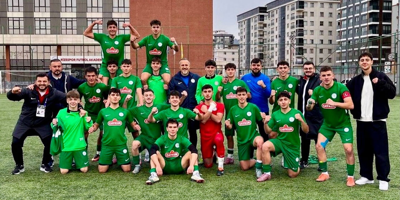 Çaykur Rizespor U17 rövanşı aldı