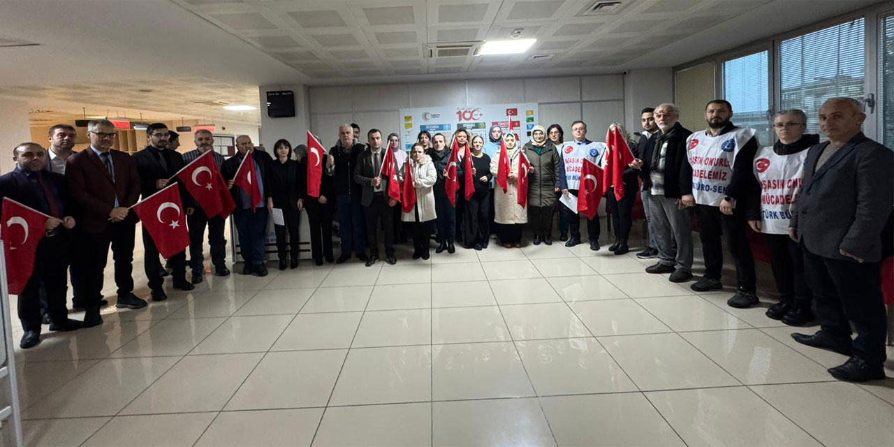 Türk Büro-Sen Rize Şubesi: Kamu görevlisine uzanan el Devlete uzanmıştır