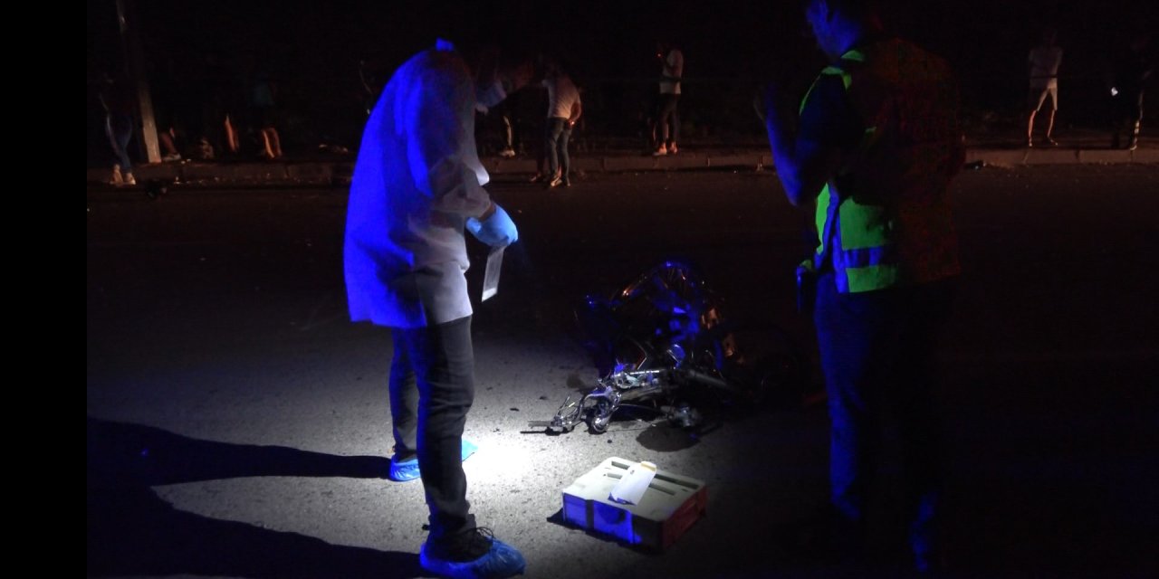 Trafiğe Kapalı Yolda İki Motosiklet Kafa Kafaya Çarpıştı: 2 Ölü, 1 Yaralı