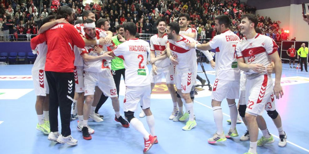 A Milli Erkek Hentbol Takımı, Bulgaristan’ı 38-29 mağlup etti