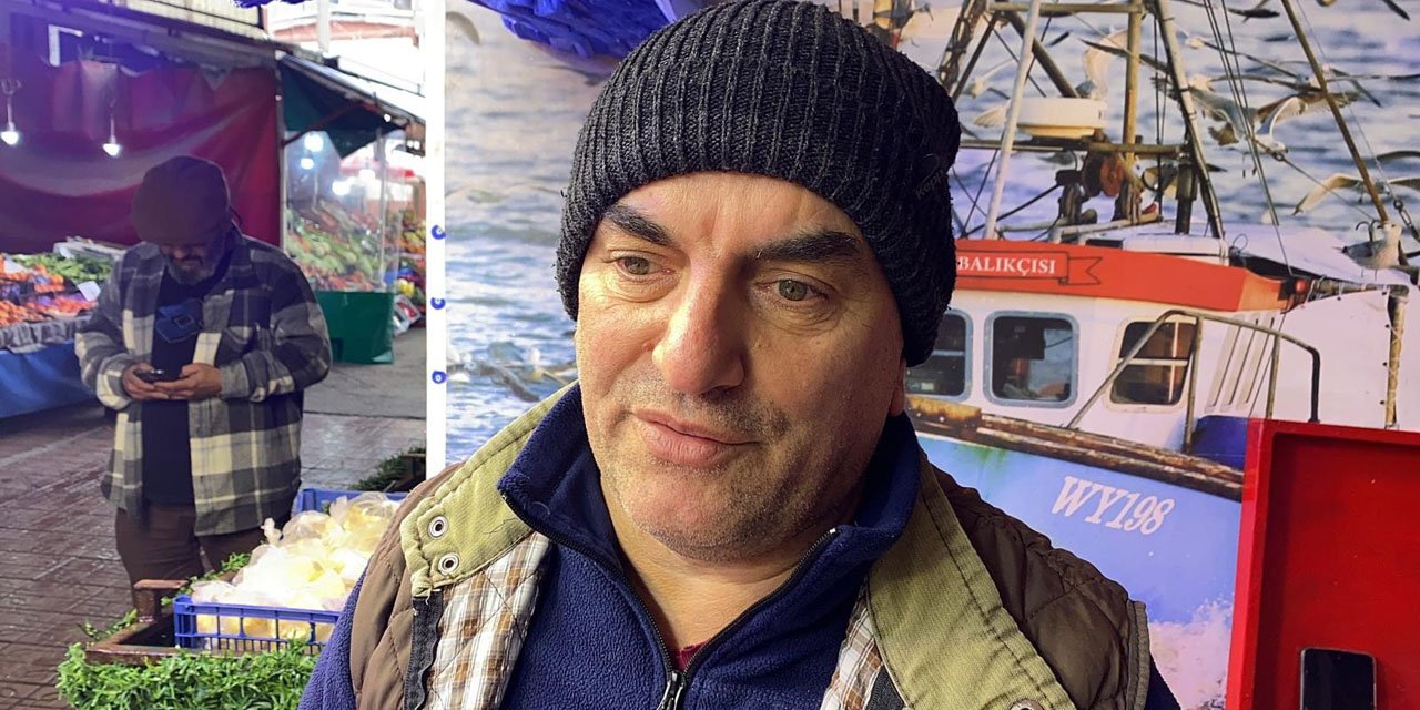 Bolu’da balık tezgahlarını fırtına vurdu