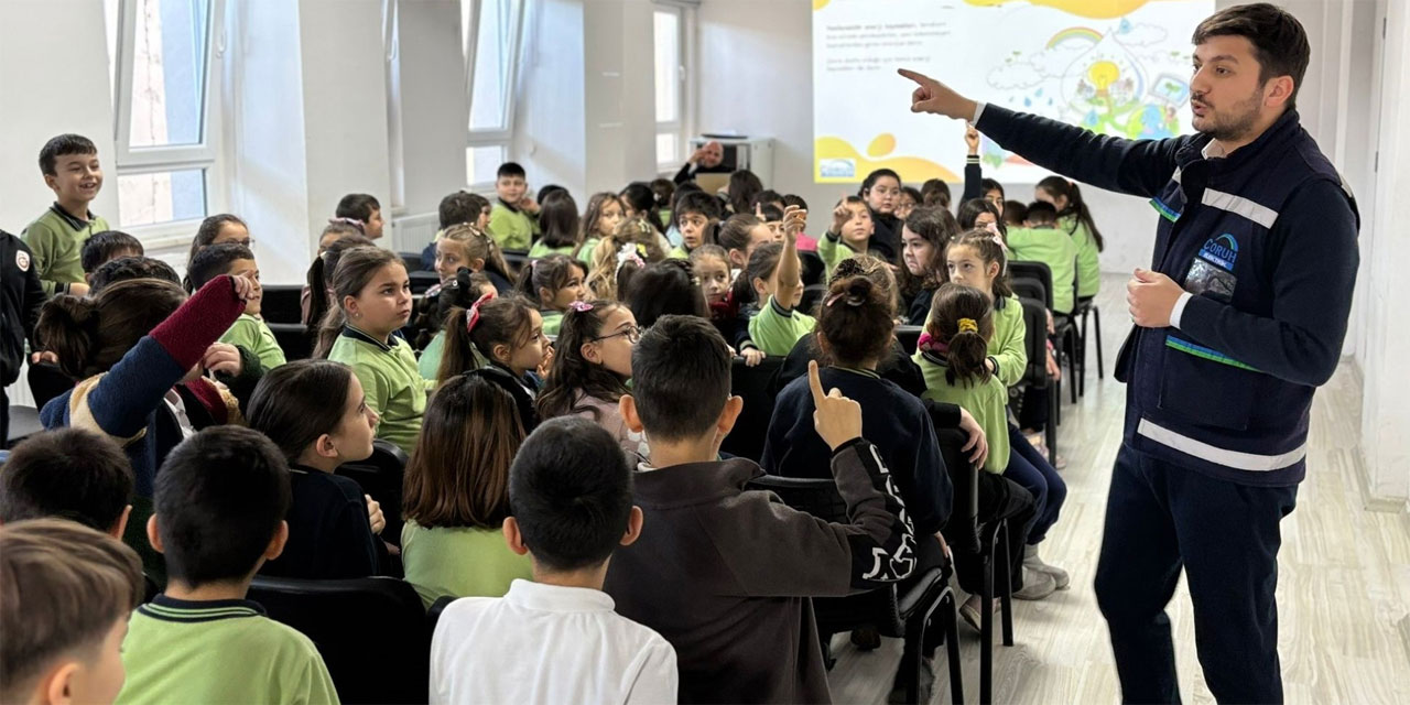 Çoruh EDAŞ’tan Miniklere "Enerji Tasarrufu" Eğitimi