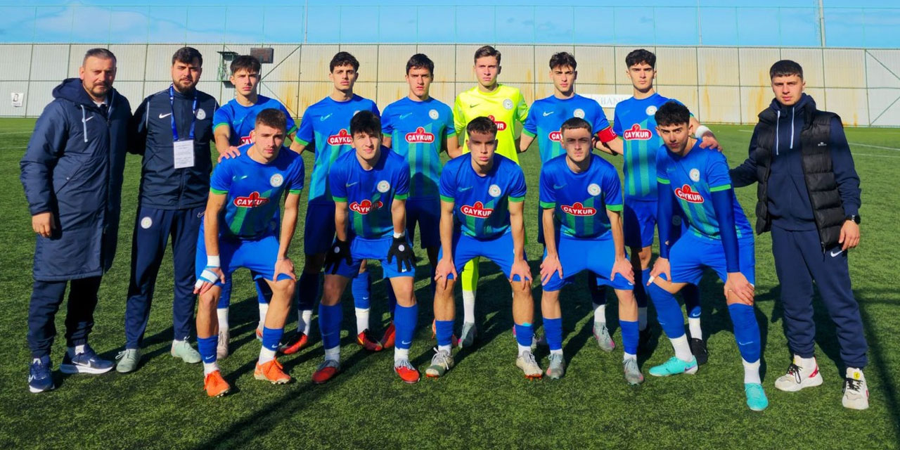 Lider Çaykur Rizespor U17 dolu dizgin: 5-1