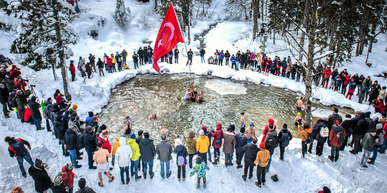 Rize’de Kış Yüzme Şenliği için geri sayım başladı