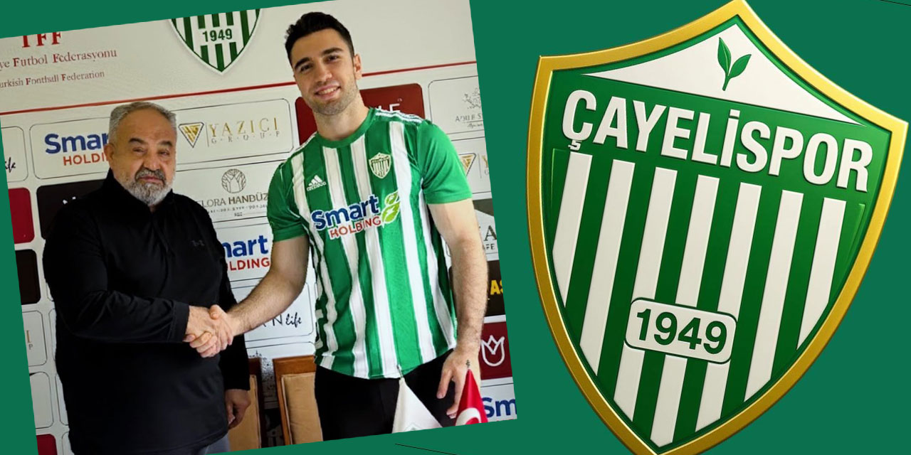 Çayelispor’da gol yollarına takviye