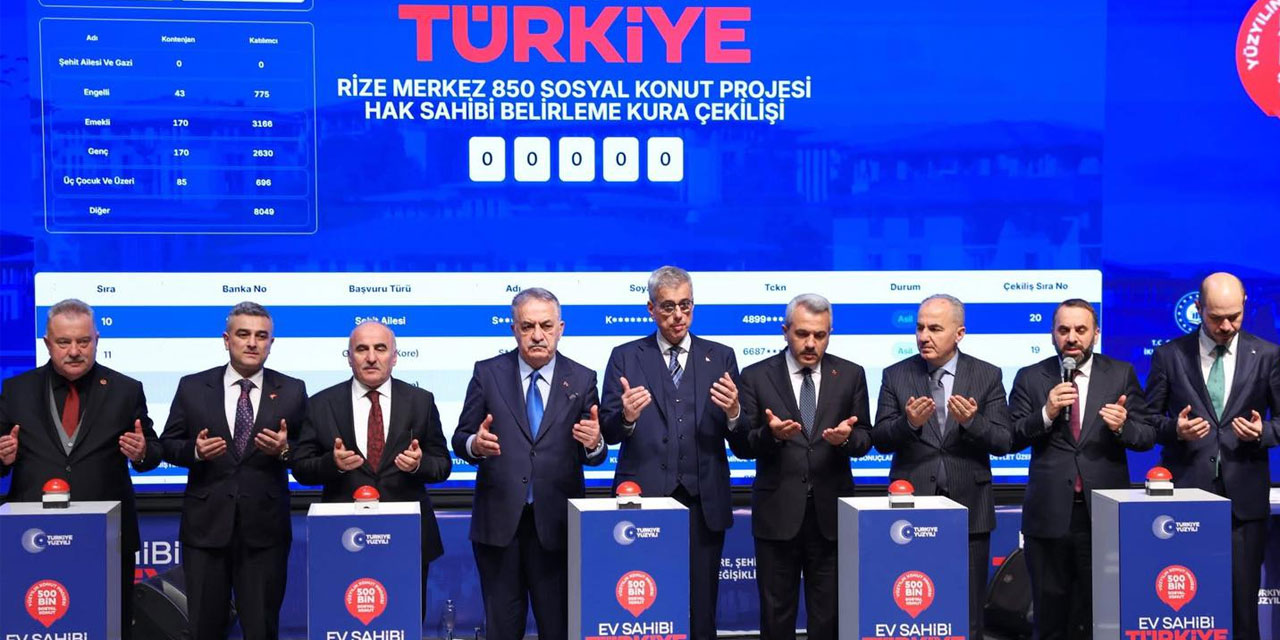 TOKİ Rize İsim Listesi Yayımlandı: İşte İlçe İlçe Kazananların Listesi