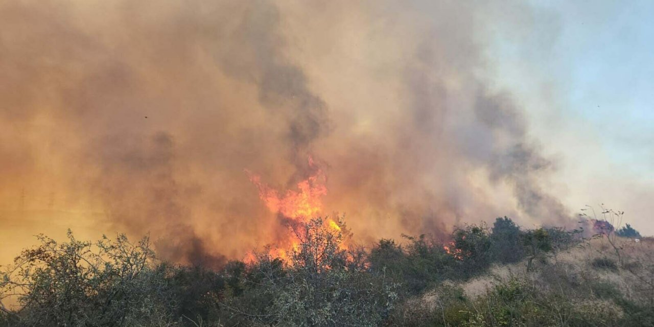 Çanakkale'deki Yangın, 16 Saatte Kontrol Altına Alındı