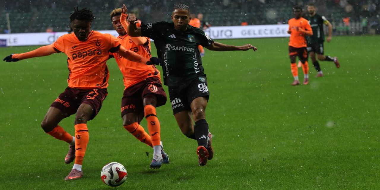 Trabzonspor Kocaeli’de Uzatmalarda Güldü