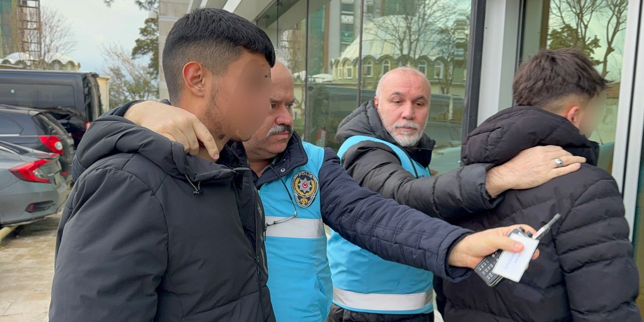 Samsun'da fırında 2 kişiyi bıçaklayan çocuklar adliyeye sevk edildi