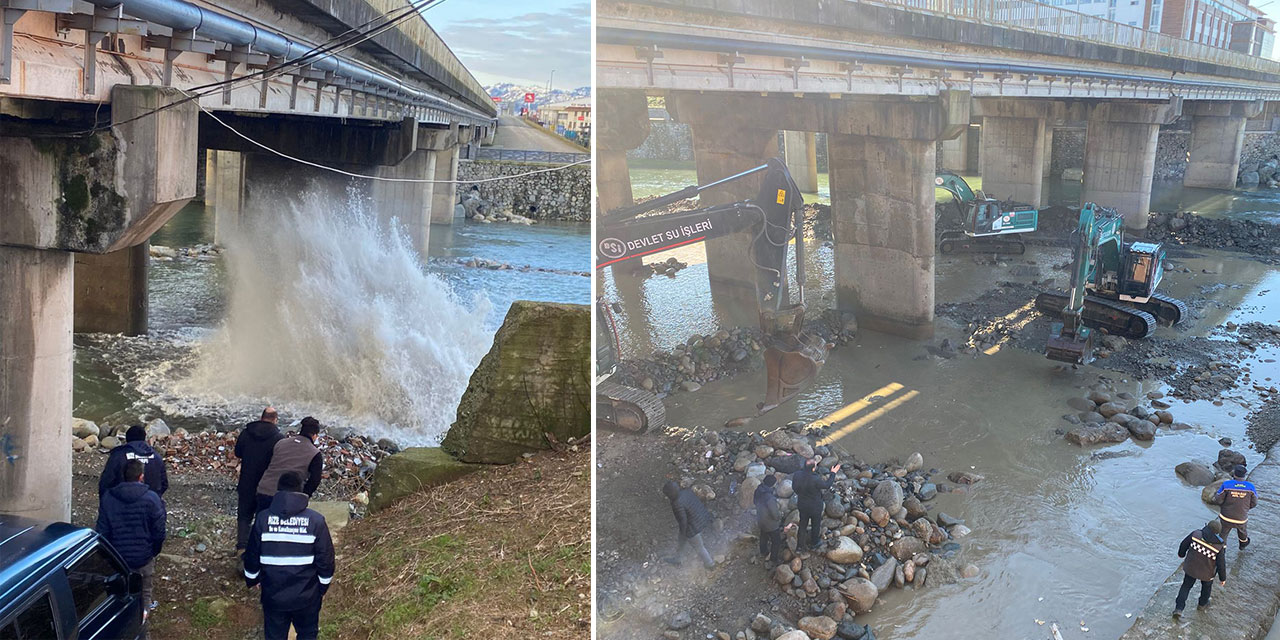 Rize’de Doğalgaz Hattında Onarım Sürerken Gaz Akışı Kademeli Başlıyor!