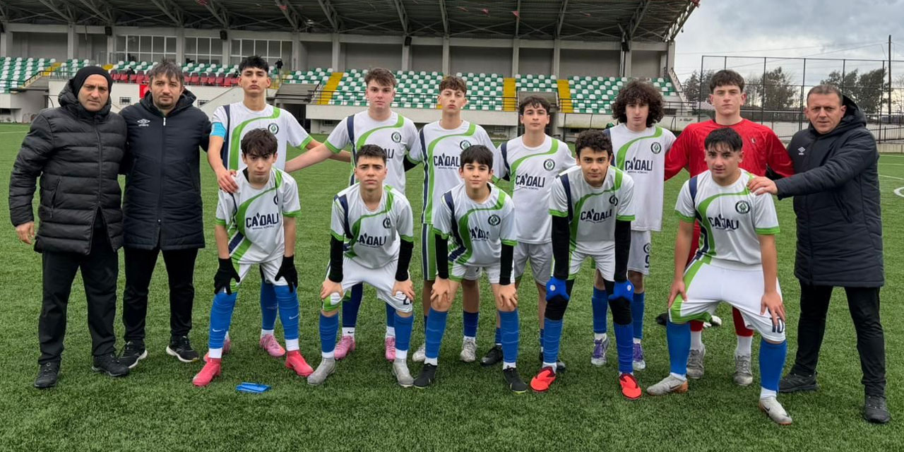 Rize Belediyespor U15 gol fırtınası estirdi: 9-0