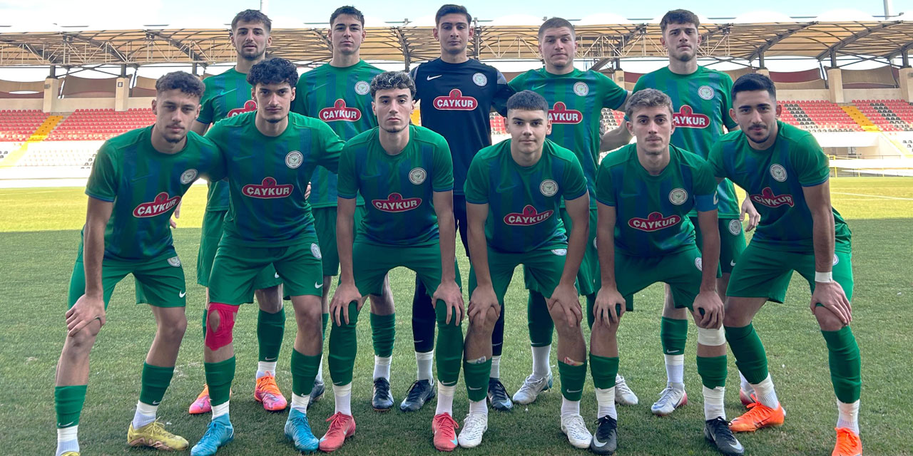 Çaykur Rizespor U19 ikinci devreye 1 puanla başladı