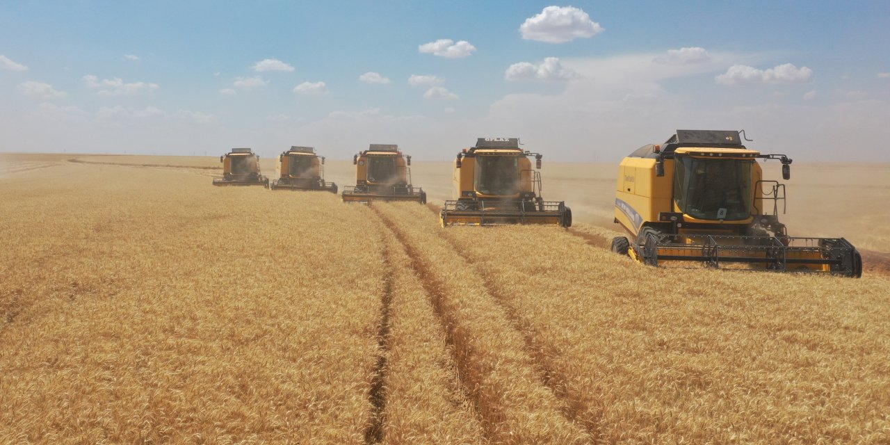 Bakan Yumaklı: Tigem, Hububat Hasadı Rekoru Kırdı