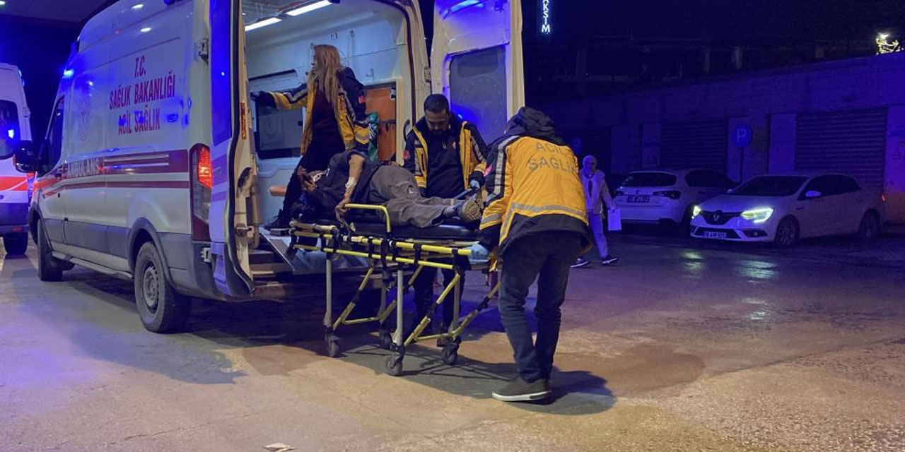 TIR'ın dorsesinden düşen işçi yaralandı