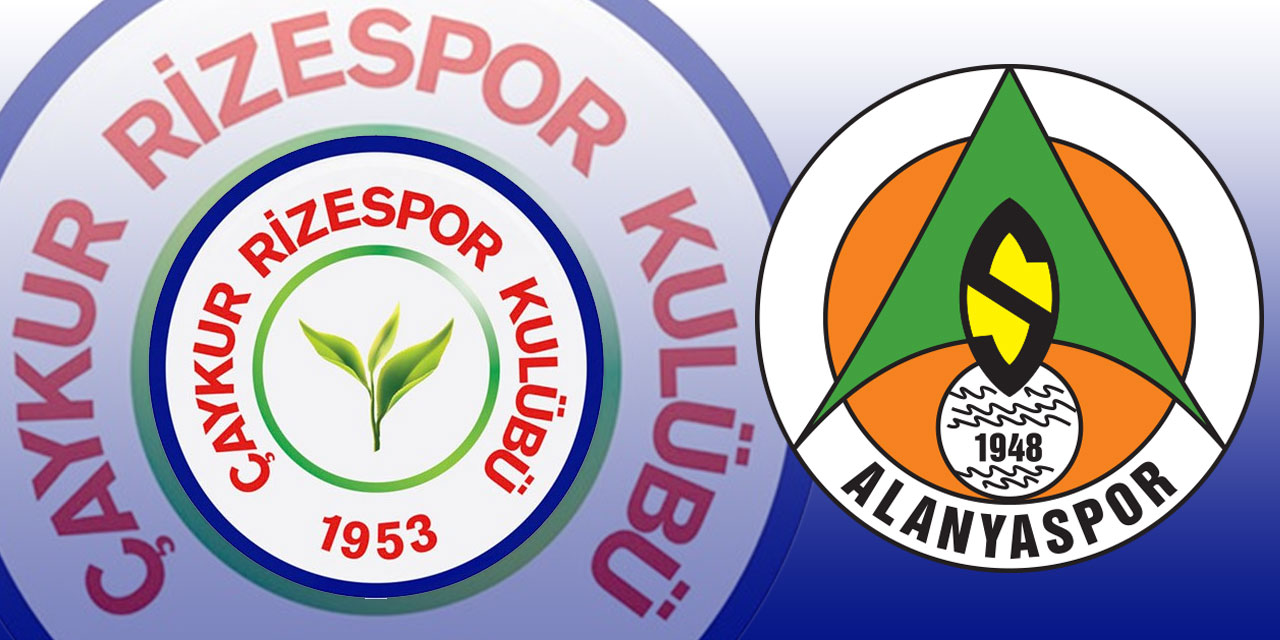 Çaykur Rizespor ile Alanyaspor 16. randevuda