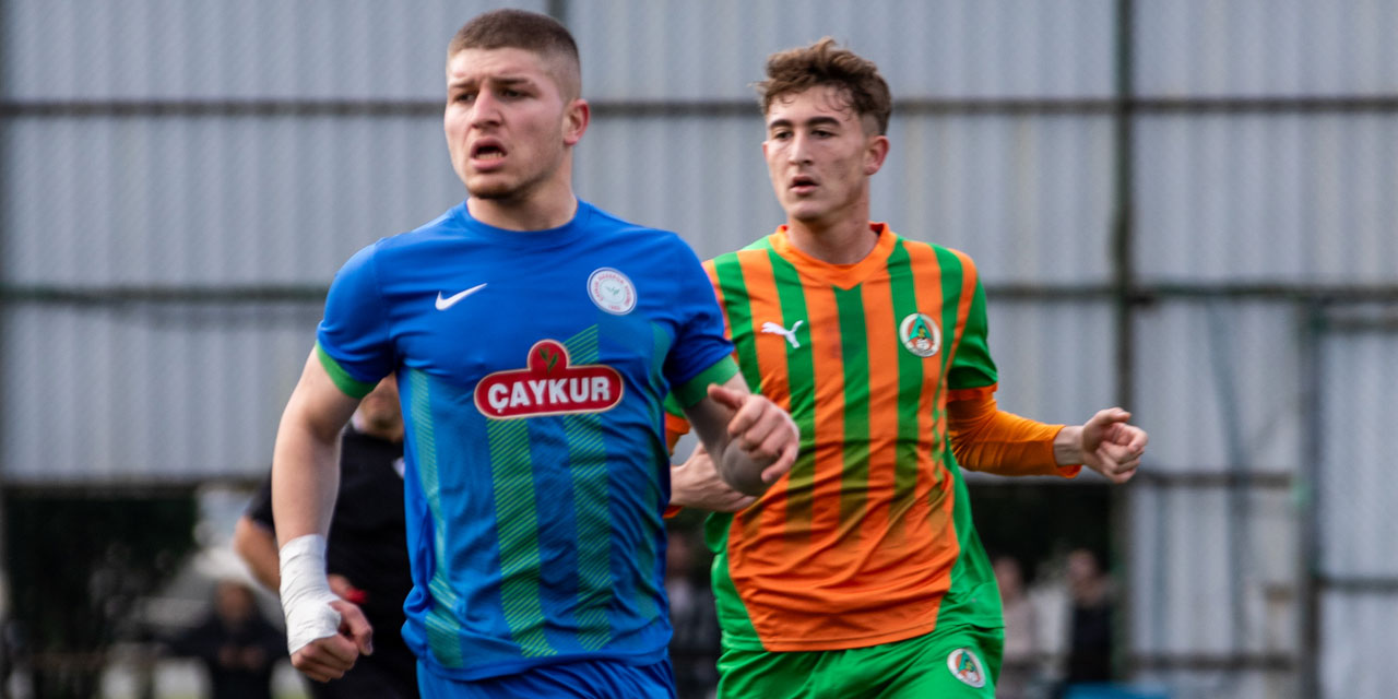 Çaykur Rizespor U19 Alanya'ya boyun eğdi