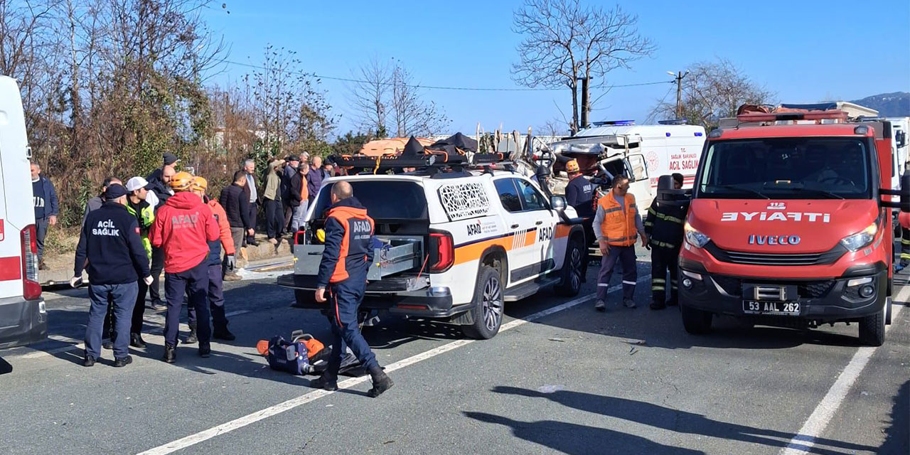 Çayeli’ndeki Feci Kazadan Bir Acı Haber Daha: Ölü Sayısı 2’ye Yükseldi