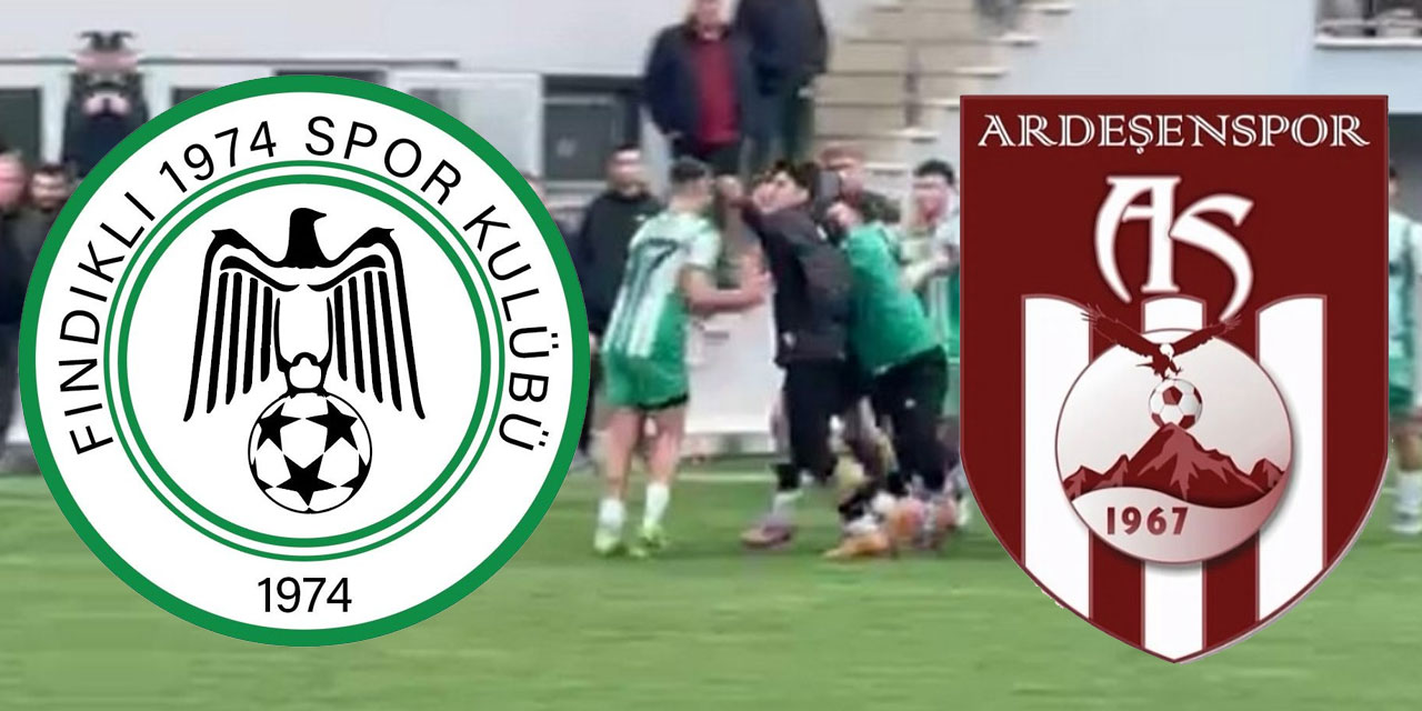 Fındıklı 1974 ve Ardeşenspor'dan olaylı maçla ilgili açıklama
