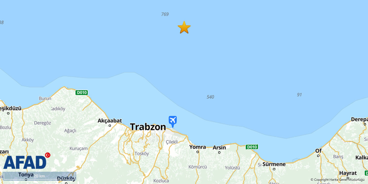 Depremde Trabzon için asıl risk denizde değil karada