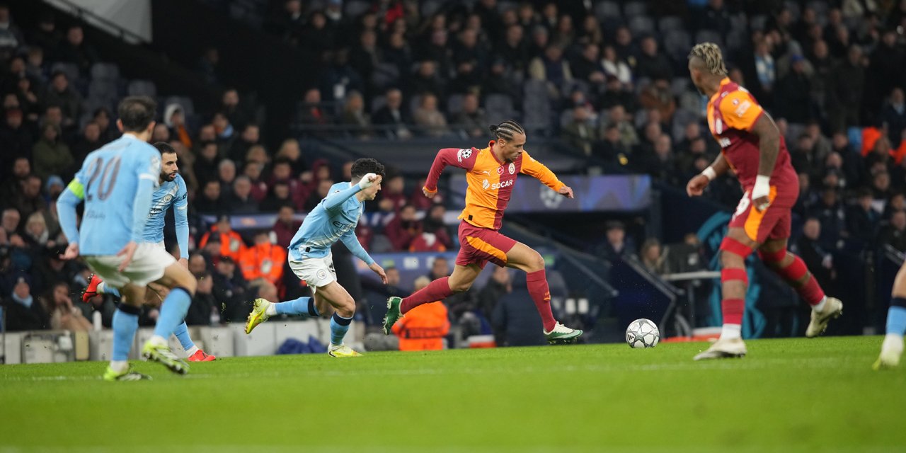 UEFA Şampiyonlar Ligi: Manchester City: 2 - Galatasaray: 0