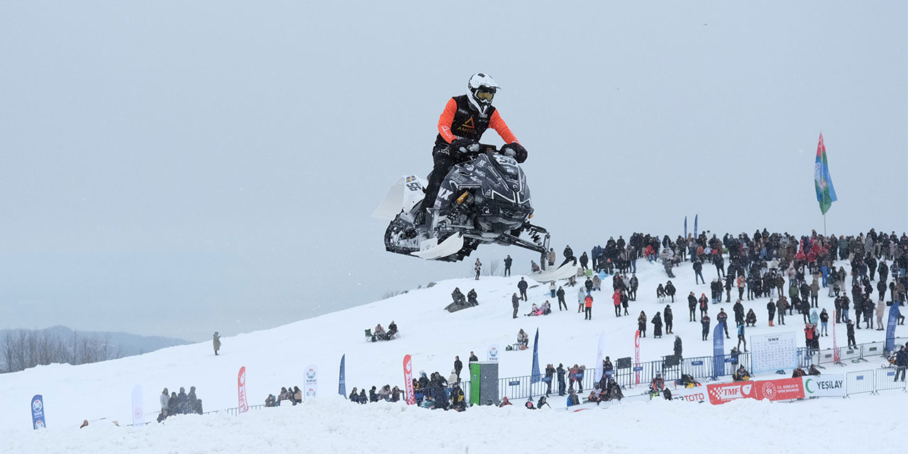 SNX Türkiye Dünya Kar Motosikleti Şampiyonası Rize’de başladı