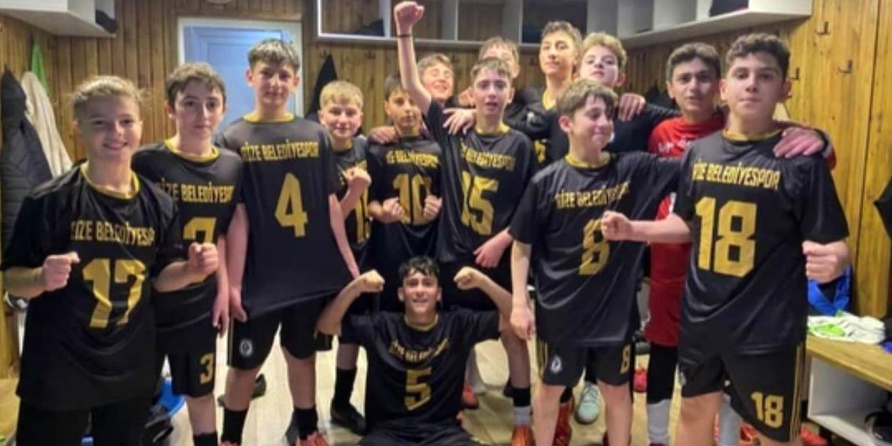 Rize Belediyespor U13 Gelişim Ligi’nde ilk galibiyetini aldı